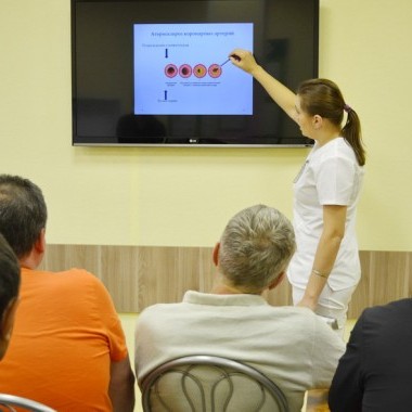 Неделя сердца: в Окружном кардиодиспансере пациентам рассказали о полноценной жизни после перенесенного инфаркта миокарда Неделя сердца: в Окружном кардиодиспансере пациентам рассказали о полноценной жизни после перенесенного инфаркта миокарда